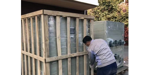 渦旋式水源熱泵機組廠家完成測試，用戶安裝簡便